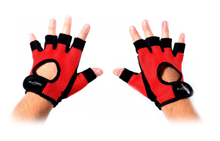 RĘKAWICZKI RED/чёрный XXL