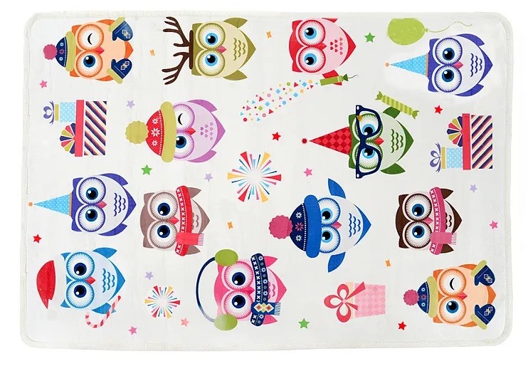 DYWAN SOFT OWL WINTER 140*200