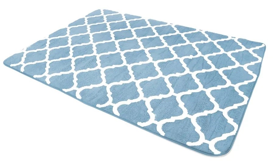 DYWAN 3D CLOVER 1.20*1.70 BLUE