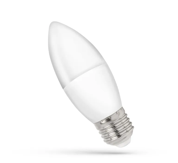 Лампочка LED ŚWIECOWA E-27 4 Вт 230V WW WOJ+13036