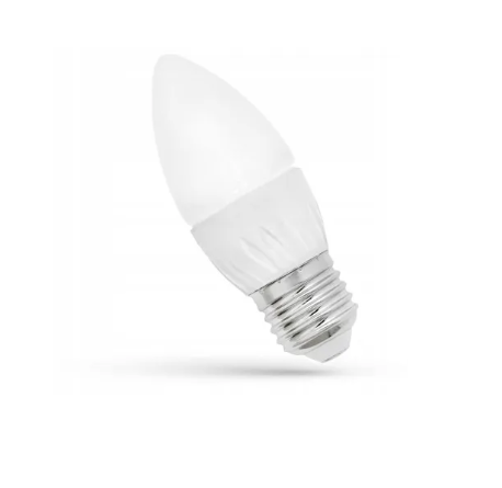 Лампочка LED ŚWIECOWA E-27 6 Вт 230V CW WOJ+13062