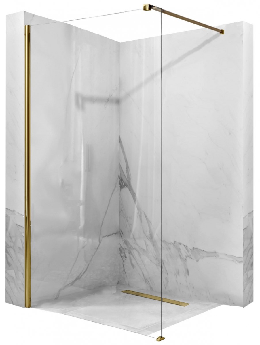 Душевая стенка 120x195 Aero Gold REA 2026/2