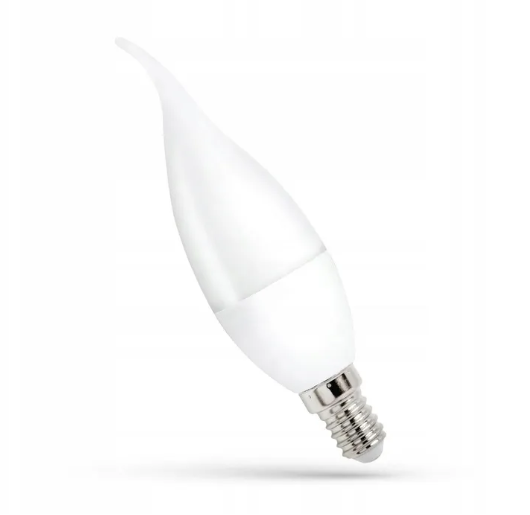 Лампочка LED ŚWIECOWA DECO E-14 230V WW WOJ+14225