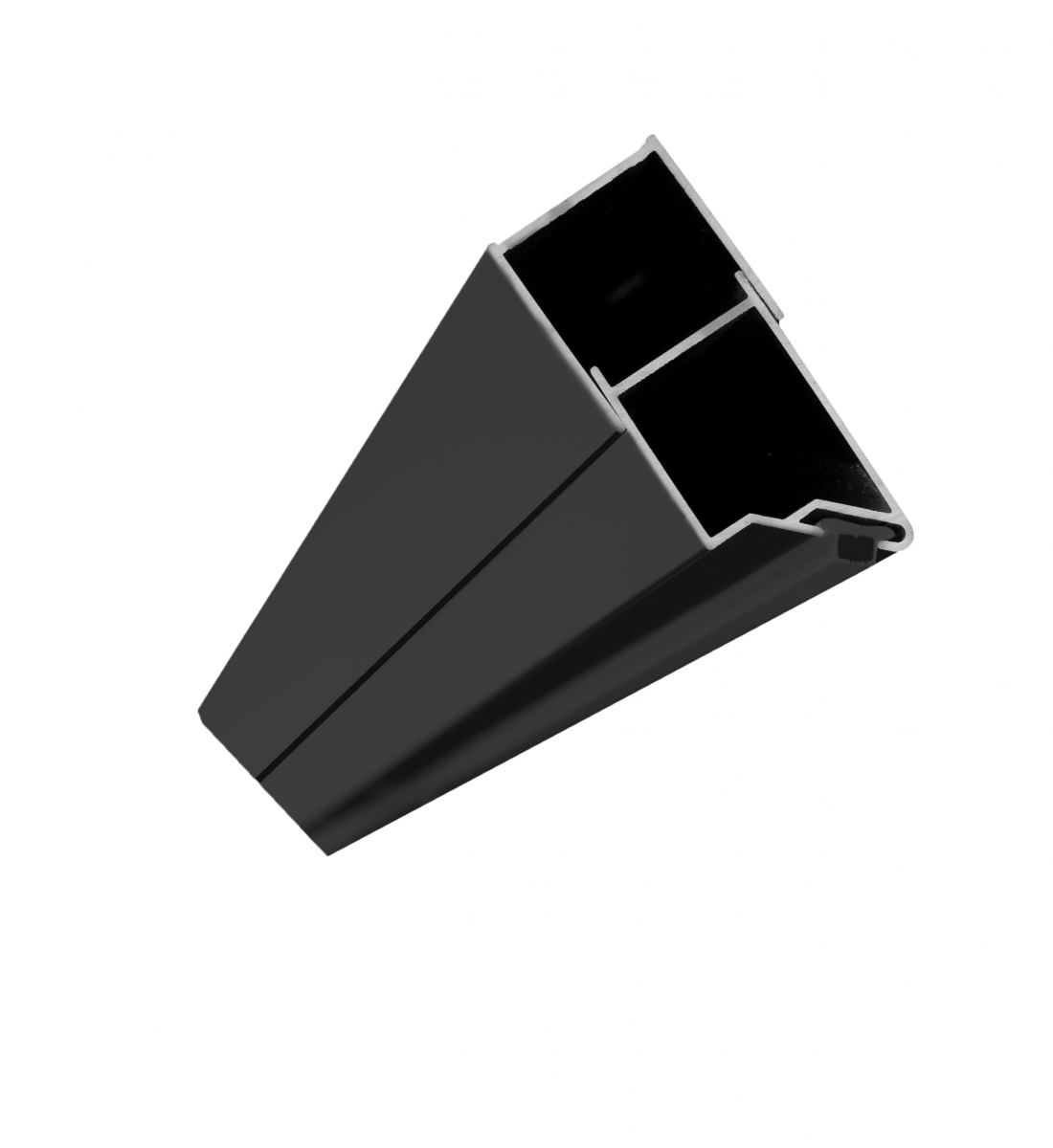 Профиль магнитный Molier Black REA 2026/2