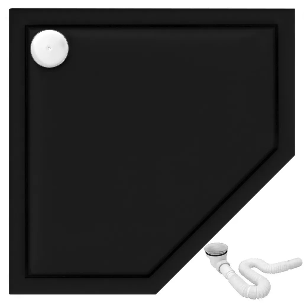Поддон акриловый 90x90 Diamond Black REA 2026/2