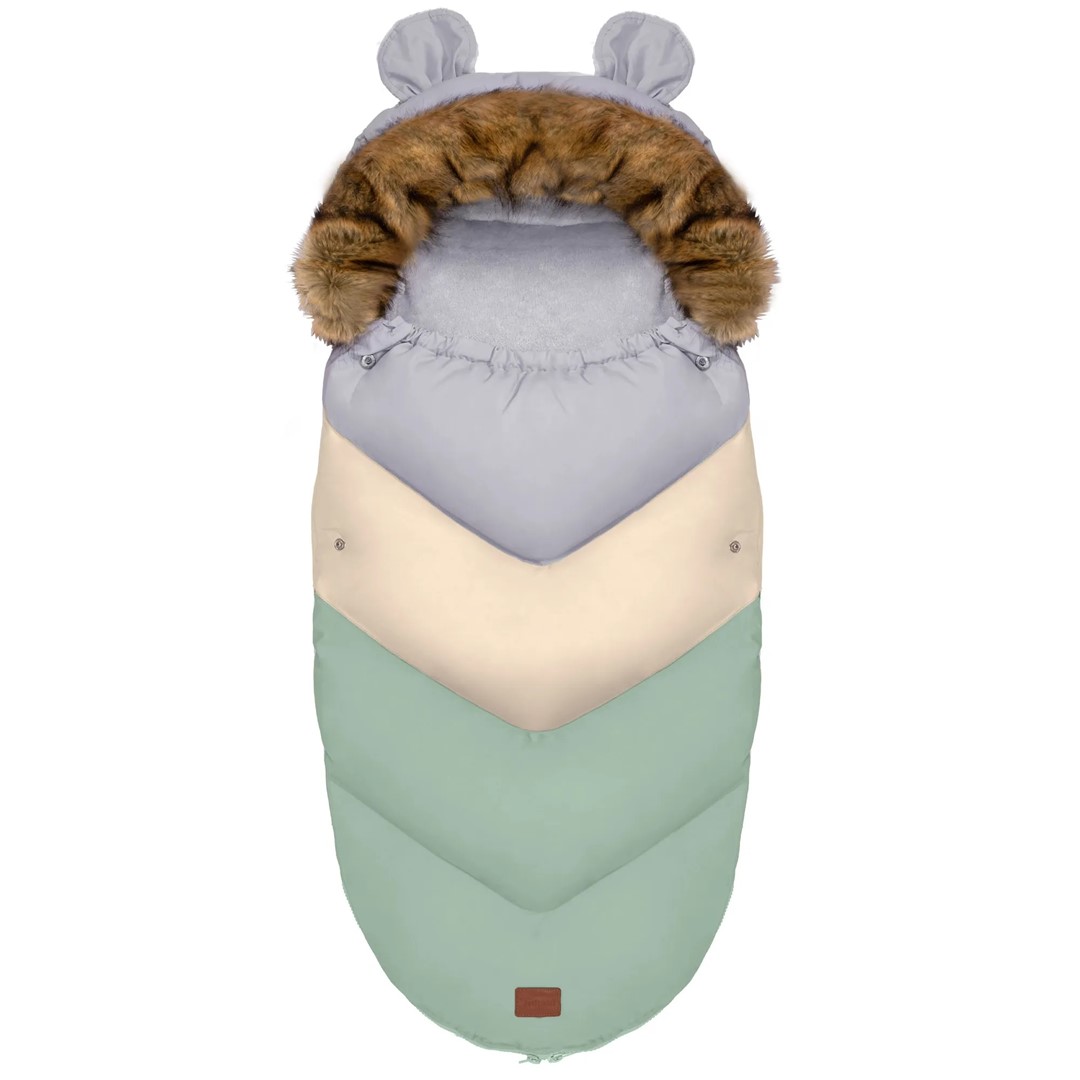 ŚPIWOREK PL11 TEDDY PRO-V зелёный PASTEL