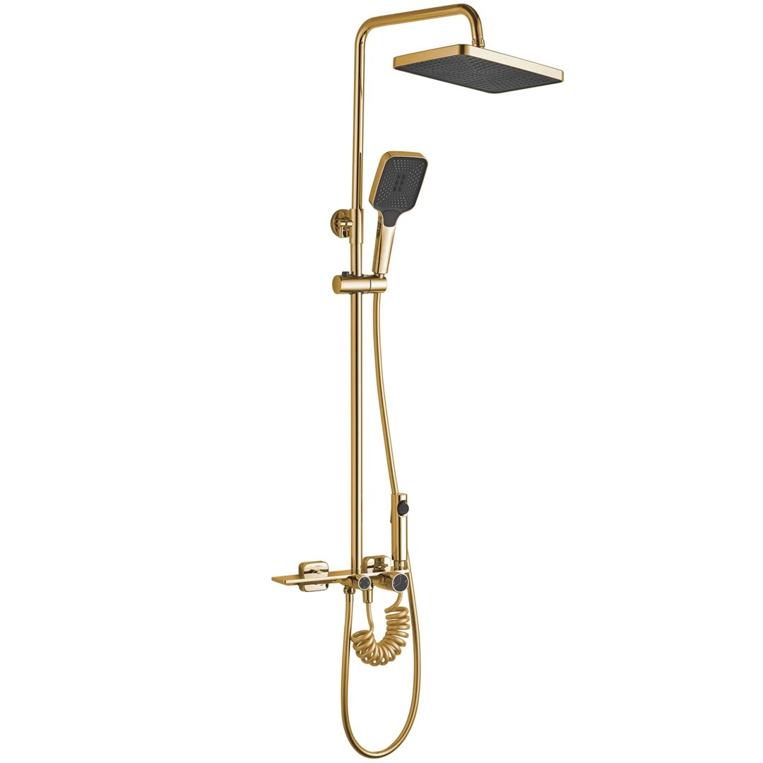 Стойка для душа Helix Gold REA 2026/2