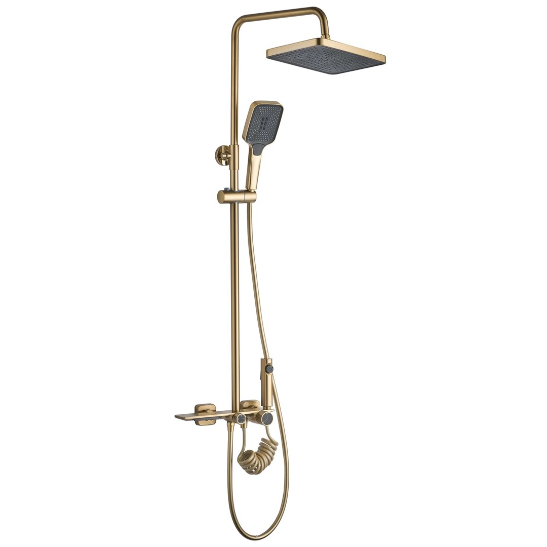 Стойка для душа Helix Brash Gold REA 2026/2