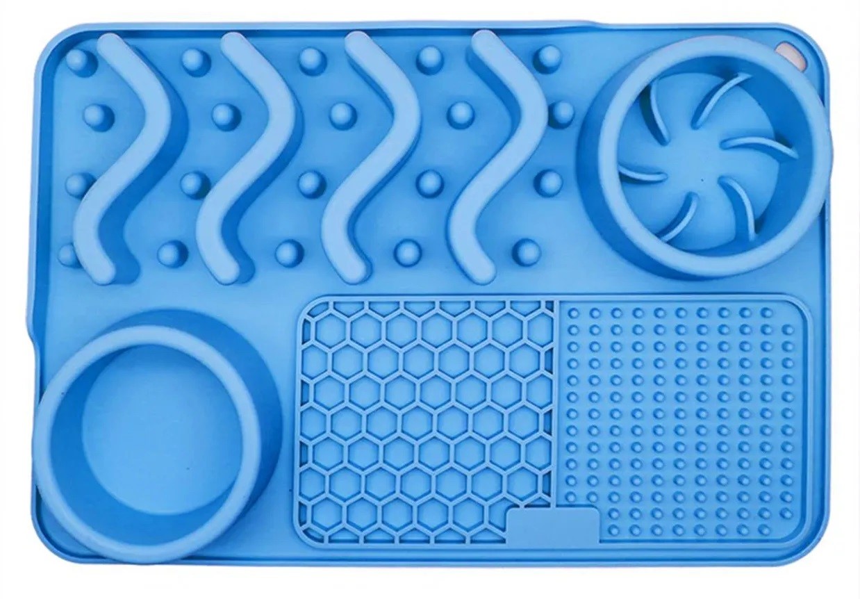 MATA SPOWALNIAJĄCA JEDZENIE 368919 BLUE