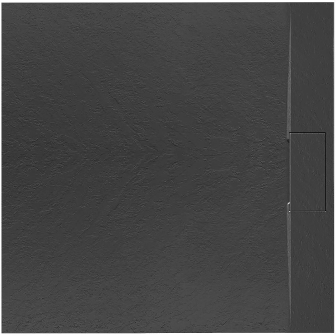Поддон 90x90 Bazalt Black REA 2026/2
