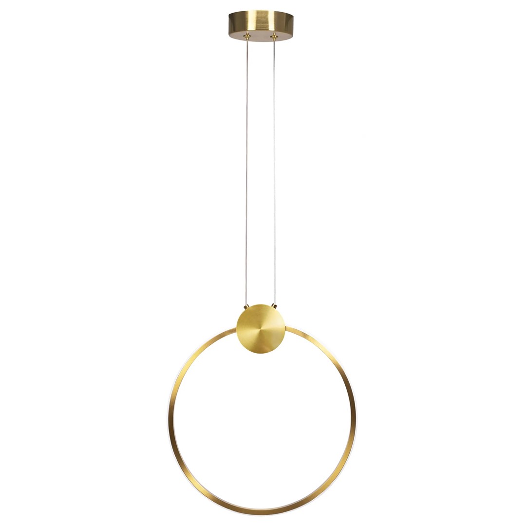 Светильник APP1396-CP золото 40 см