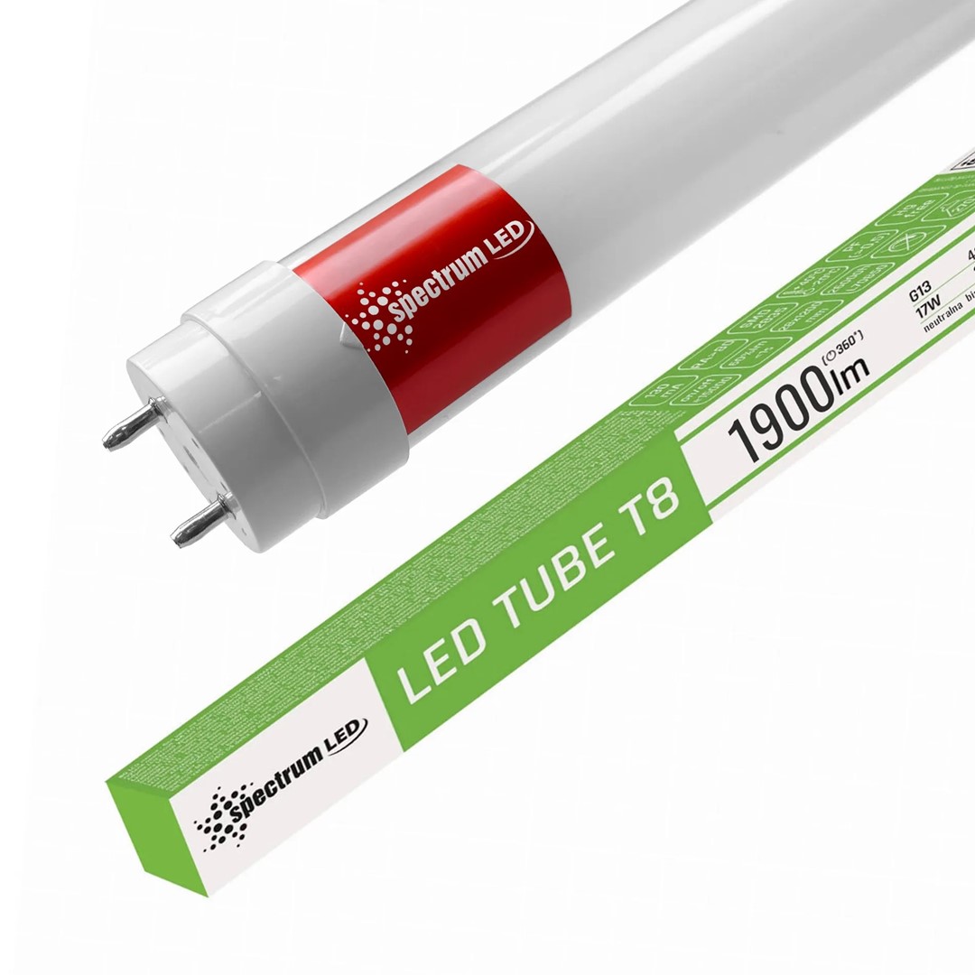 TUBA LED T8 SMD 2835 17 Вт NW 28X1200 GLAS WOJ+22304