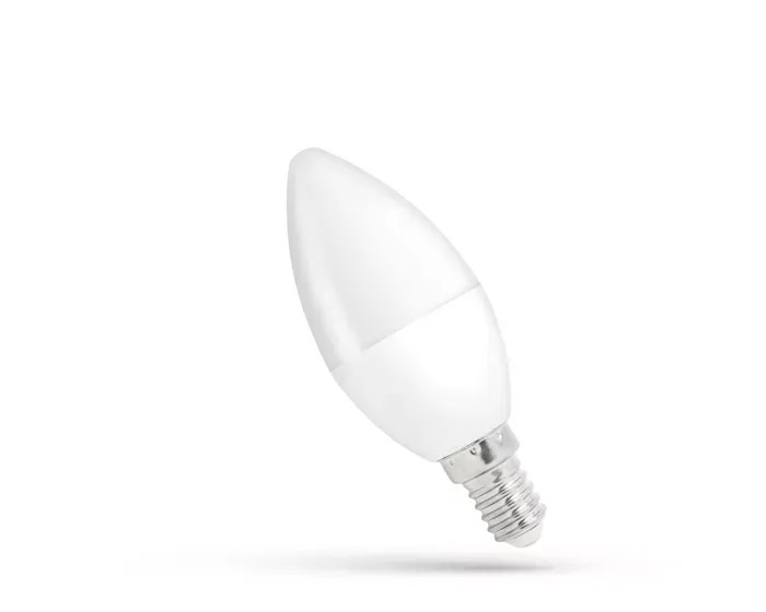Лампочка LED ŚWIECOWA E-14 230V 8 Вт CW WOJ+14222