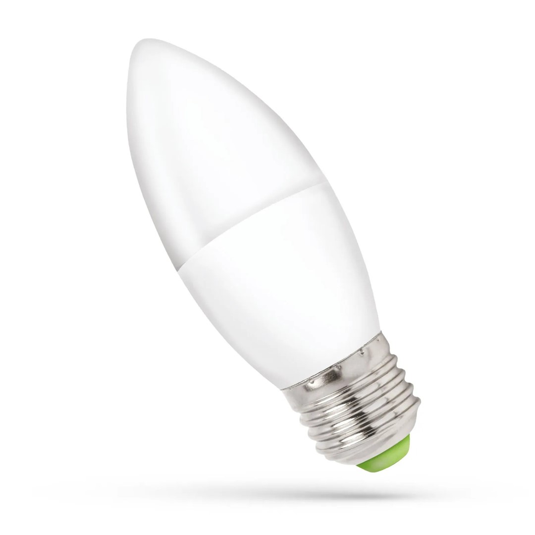Лампочка LED ŚWIECOWA E-27 230V 6 Вт NW WOJ+14352
