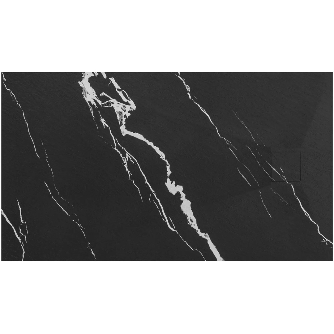 Поддон 80x100 Magnum Carrara Black REA 2026/2