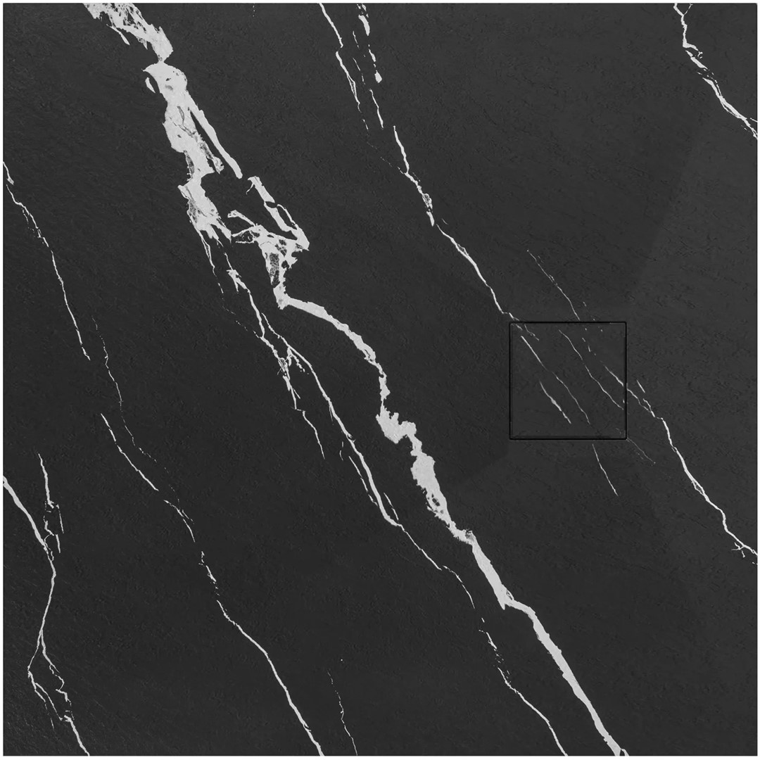 Поддон 90x90 Magnum Carrara Black REA 2026/2
