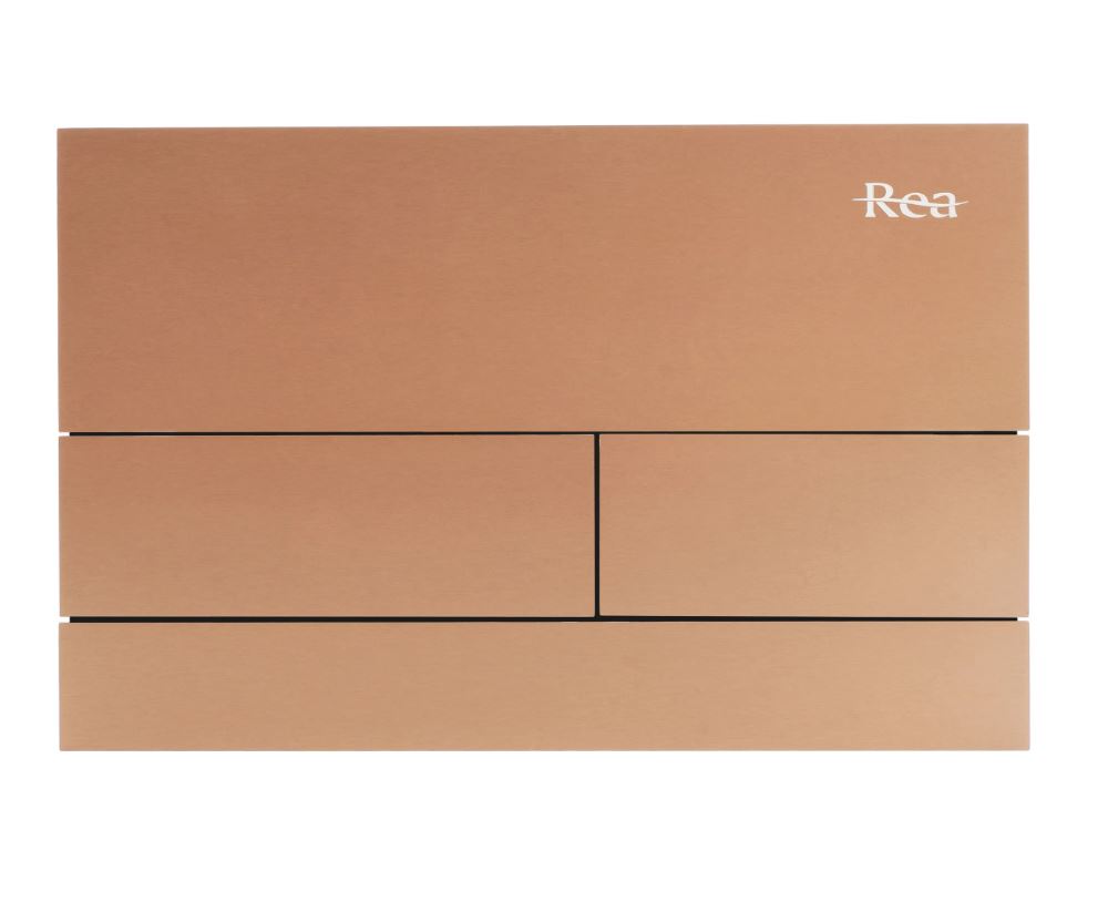 Кнопка на инсталляции K011A-Q T Steel Brush Copper REA 2026/2