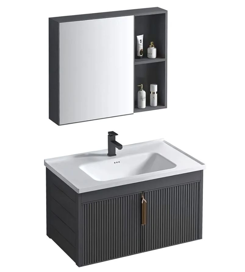 Набор мебели для ванной AA147 ASTOR 60 см серый