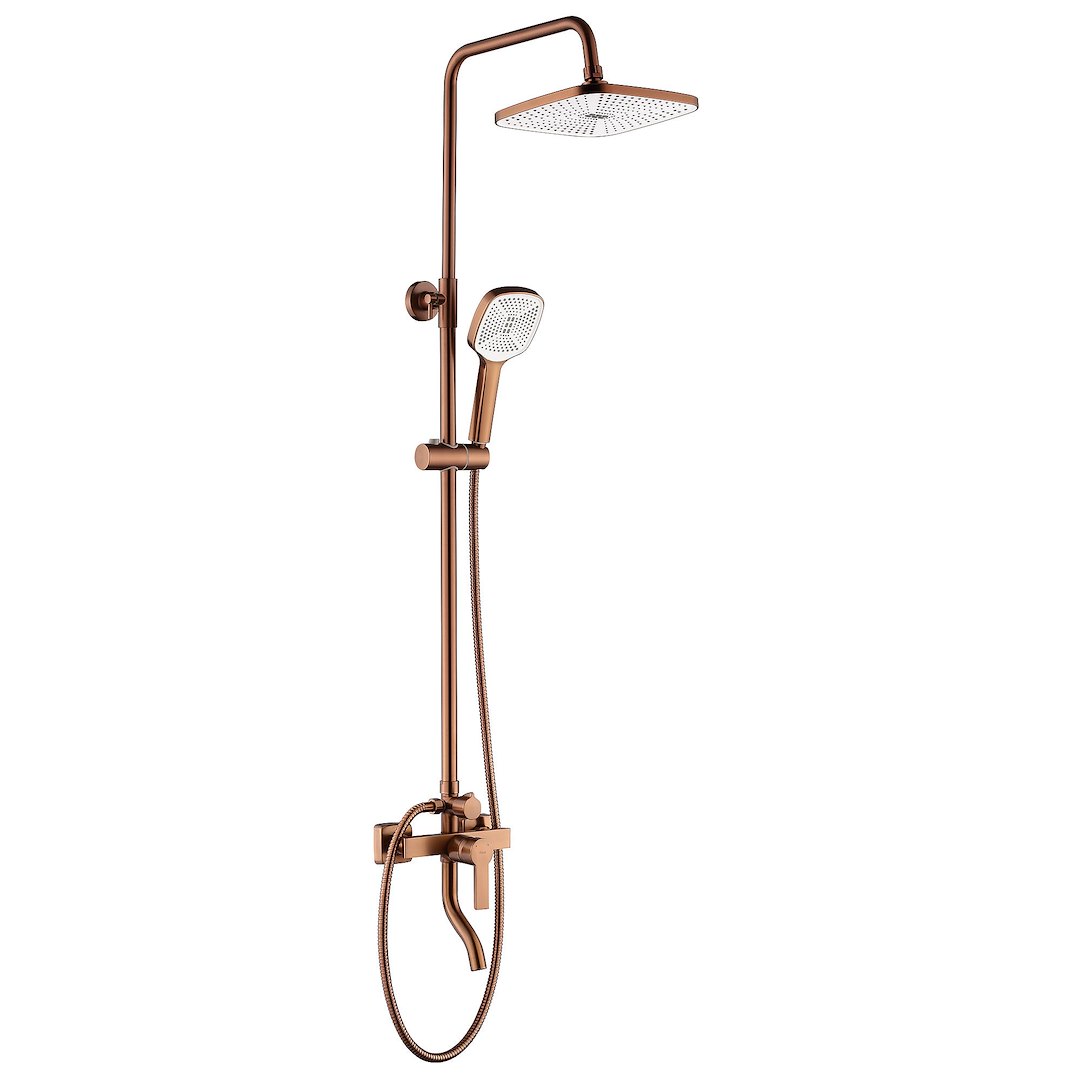 Стойка для душа Argus brush copper REA 2026/2