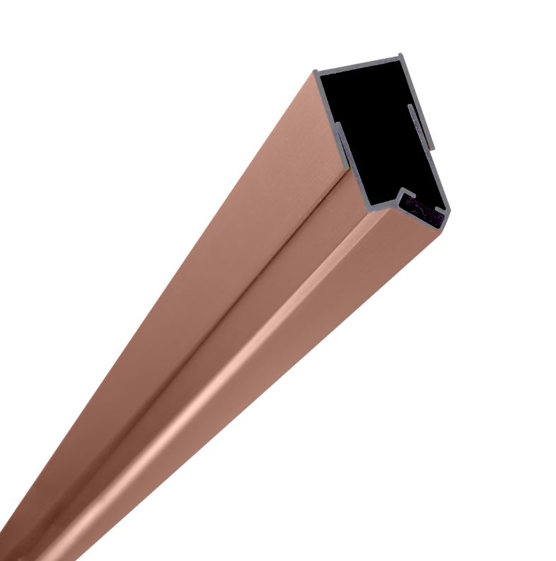 Магнитный профиль Hugo Brown/Brush Copper REA 2026/2