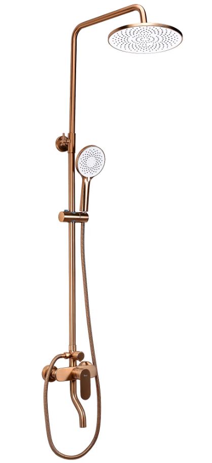 Стойка для душа Drop brush copper REA 2026/2