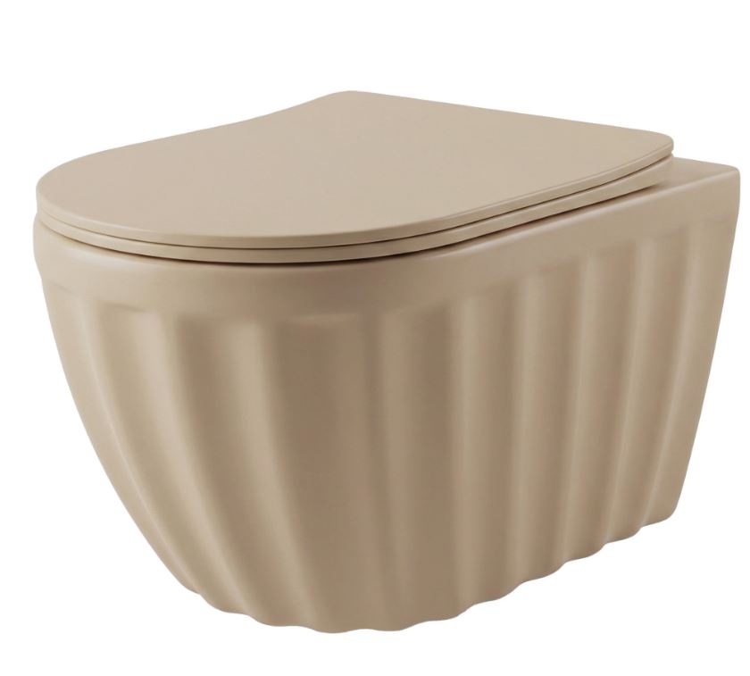 УНИТАЗ DUO TORNADO CAFFE LATTE MATT