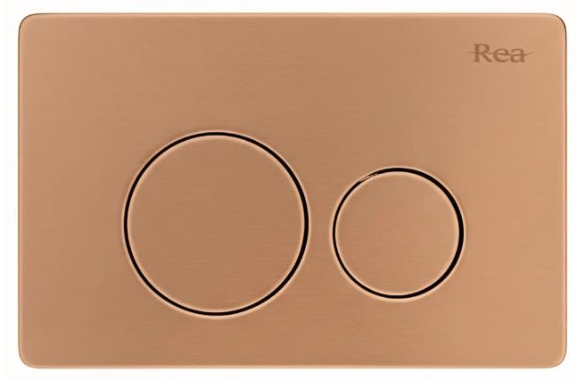 Кнопка на инсталляции K011A-Q I Brush Copper REA 2026/2