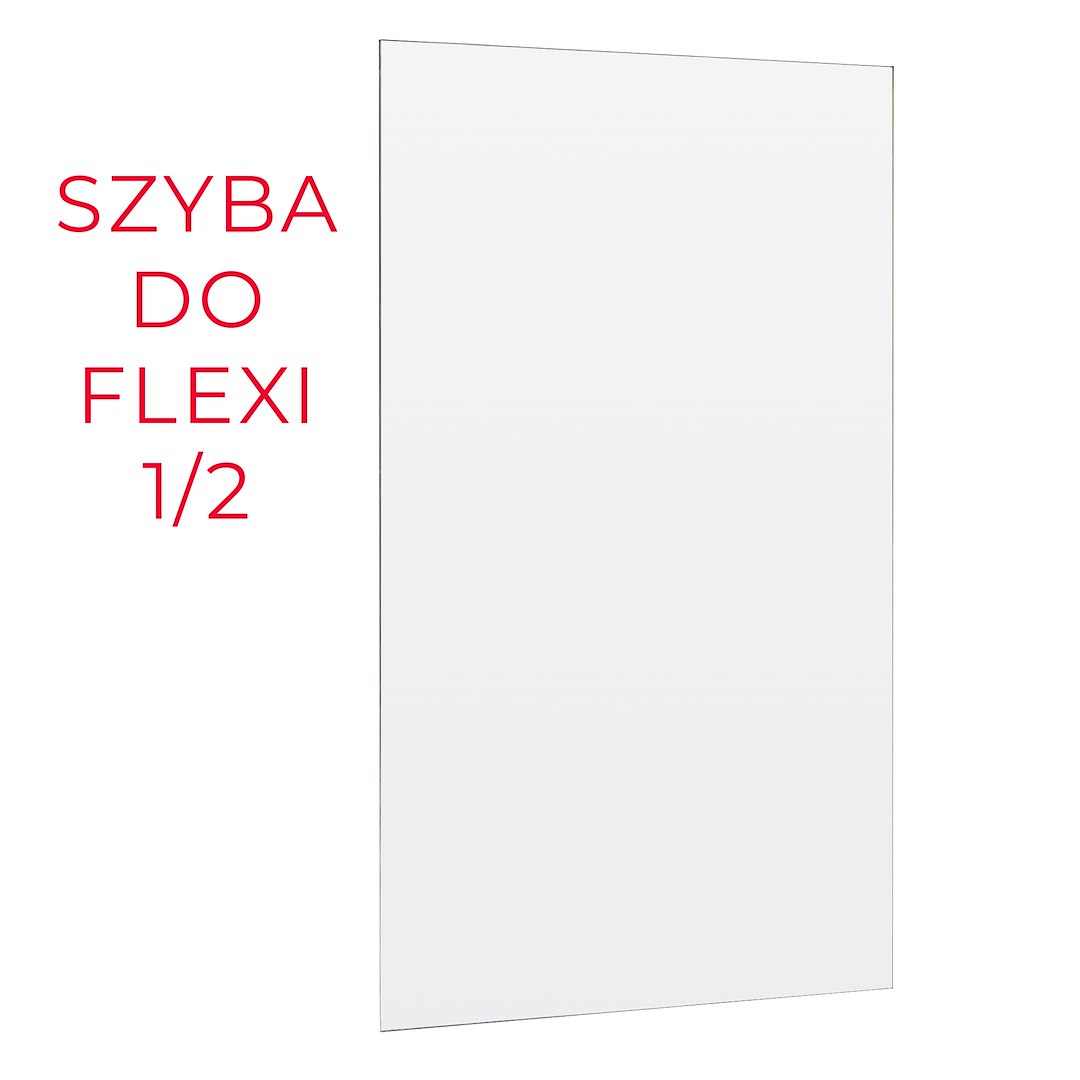 Душевая стенка Flexi 130 см Прозрачная 1/2 REA 2026/2