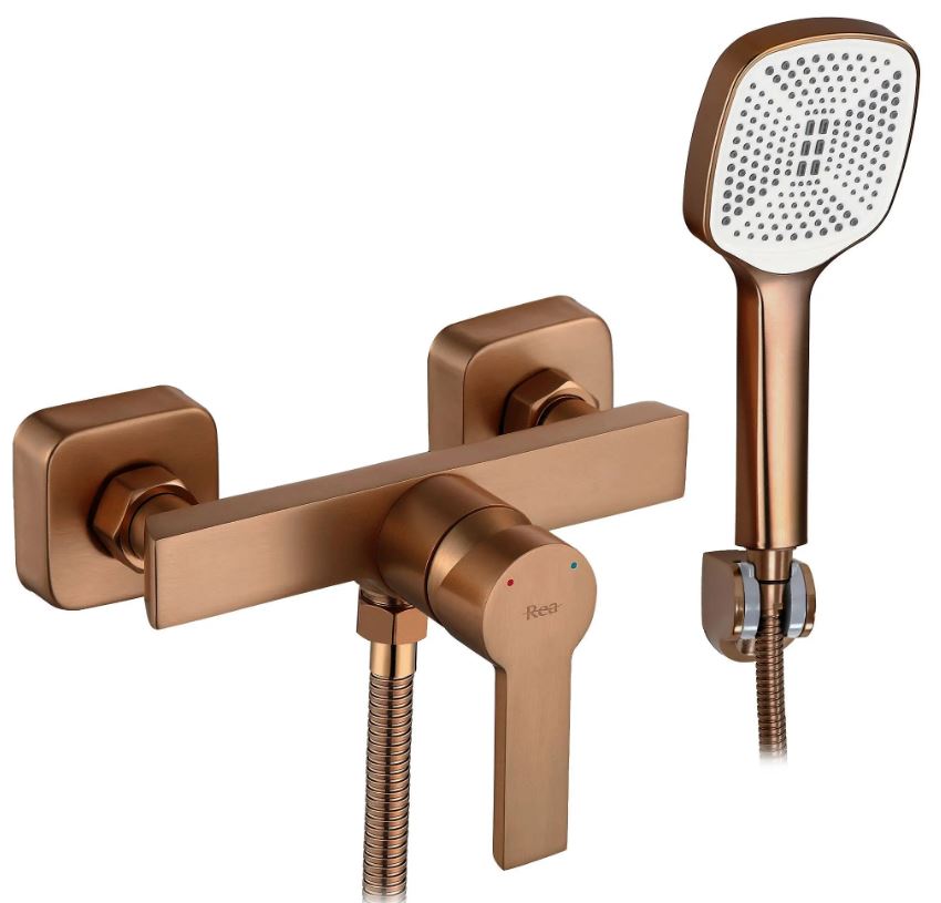 Смеситель для душа настенный Argus brush copper REA 2026/2