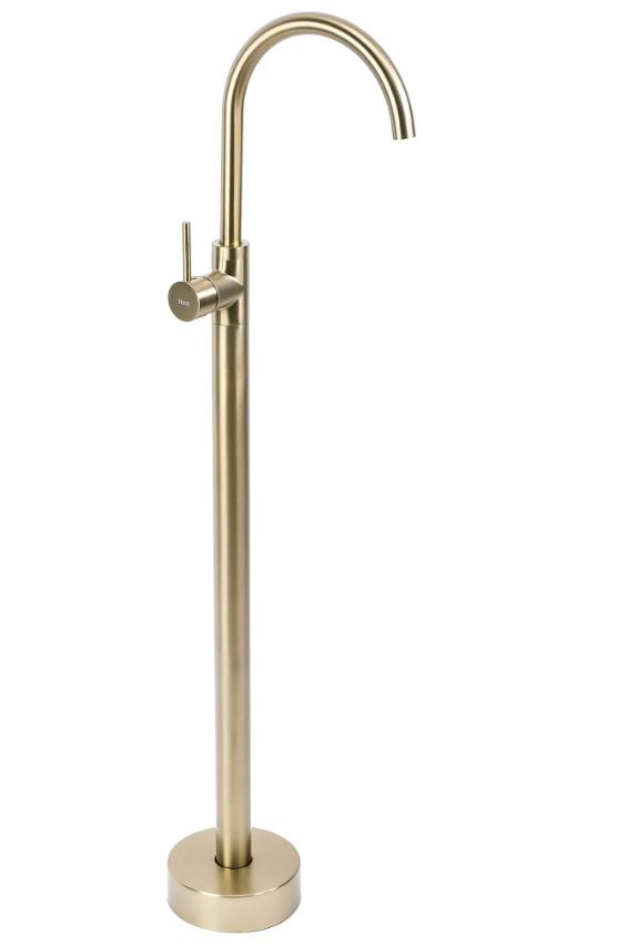 Bateria umywalkowa напольная Lungo Brash Gold REA 2026/2
