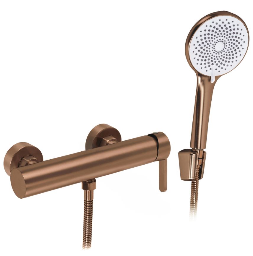 Смеситель для душа настенный Ontario Side brush copper REA 2026/2