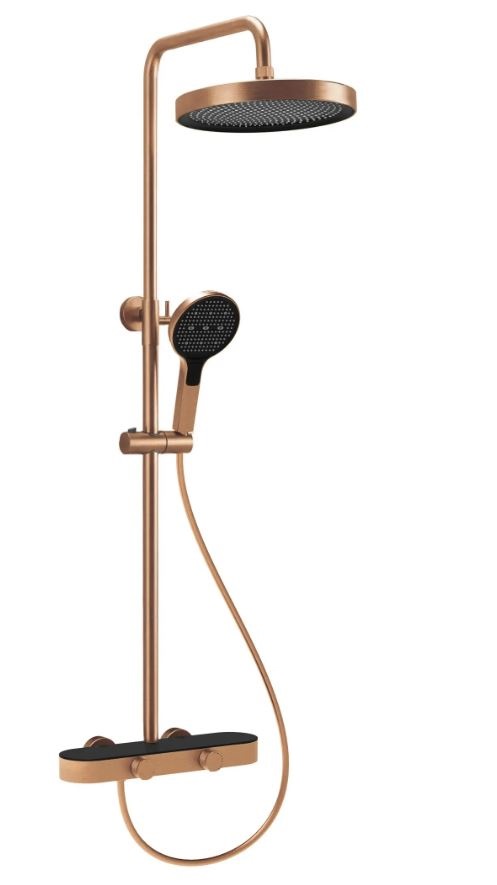 Стойка для душа Creo brush copper REA 2026/2