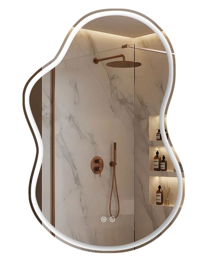 Зеркало LED UNO DOUBLE 80X55