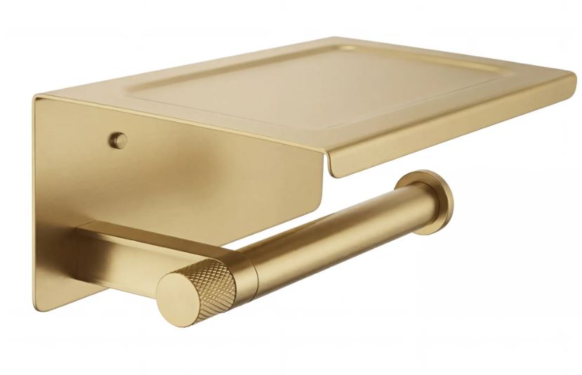 Держатель для туалетной бумаги 39105A ORI BRUSH GOLD REA 05.2026