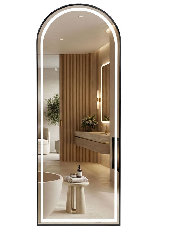 Зеркало LED ORBIT 50X160 чёрный