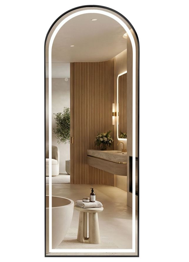Зеркало LED ORBIT 60X170 чёрный
