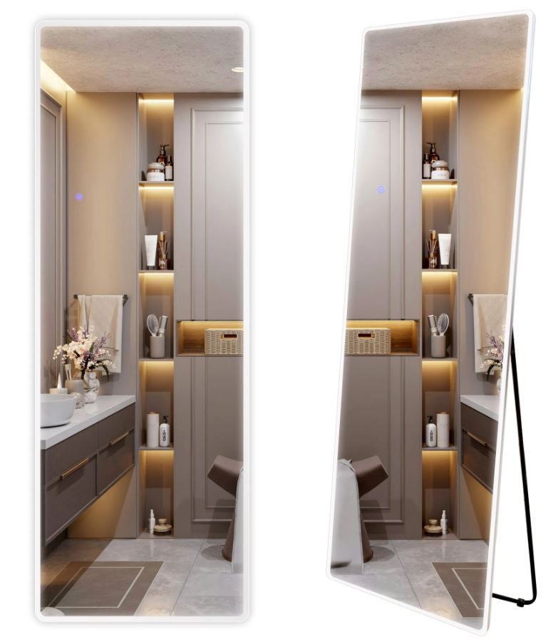 Зеркало LED CLASSICO 60X170 белый
