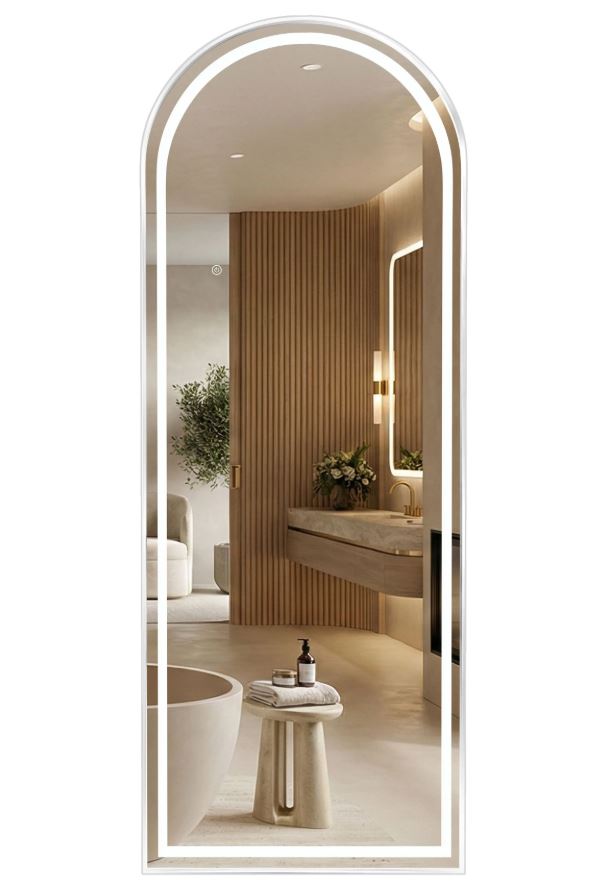 Зеркало LED ORBIT 60X170 белый