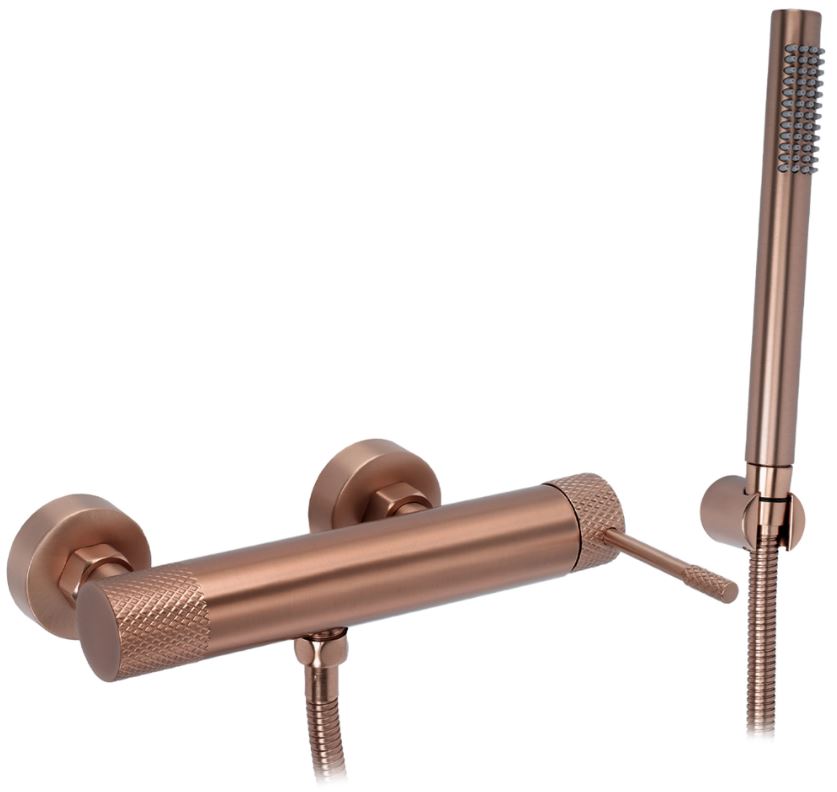 Смеситель для душа настенный Venti brush copper REA 2026/2