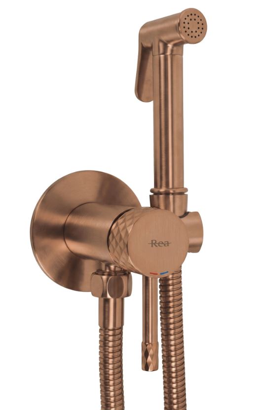 Гигиенический душ Loop Lungo Diamond
brush copper REA 2026/2