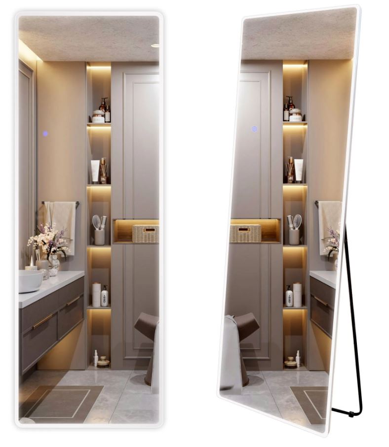 Зеркало LED CLASSICO 50X160 белый
