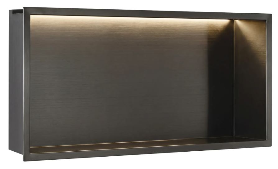 Полка WNĘKOWA LED 60x30x10 см титан