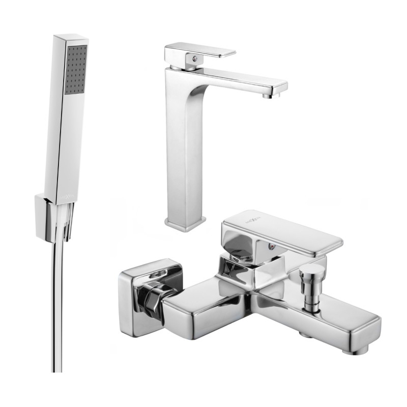 Cetus R77 Набор для ванны, хром