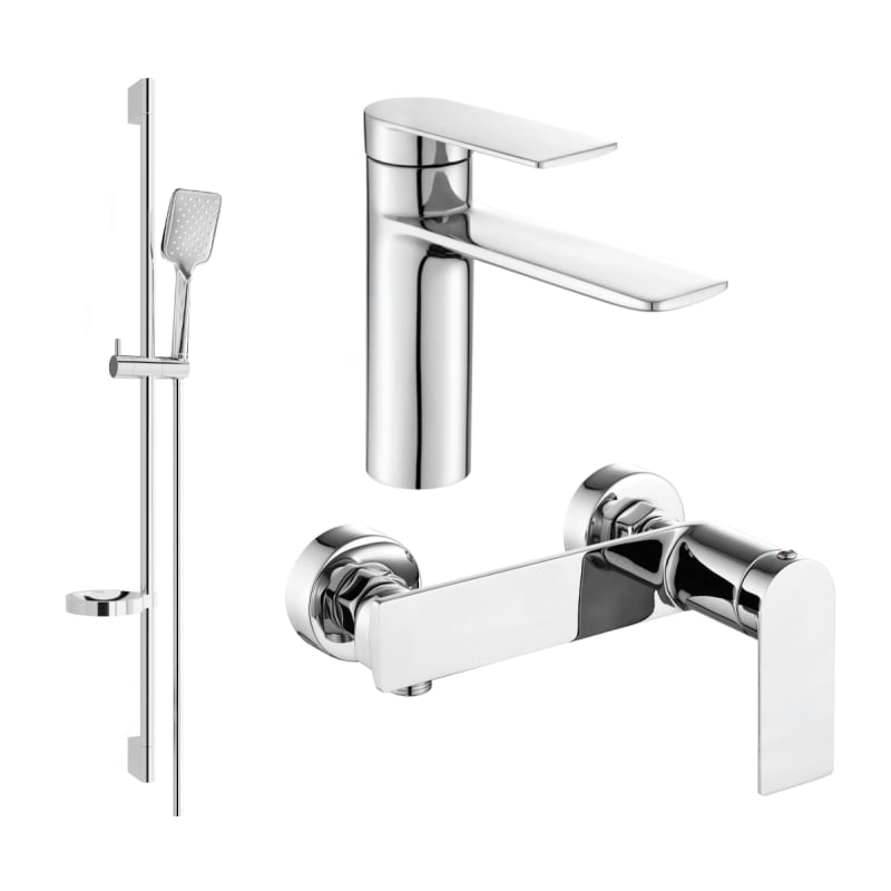 Zero DS62 Душевой набор, хром