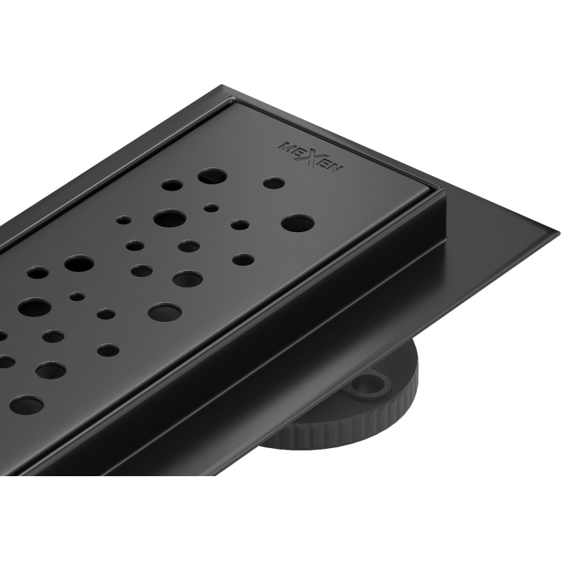 Flat M12 Трап линейный 90 см, чёрный