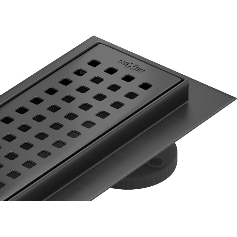 Flat M08 Трап линейный 60 см, чёрный