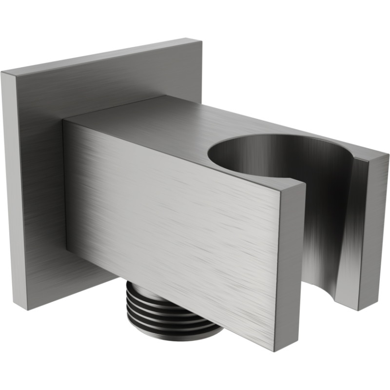 CUBE Угловой соединитель с держателем 1/2", графит