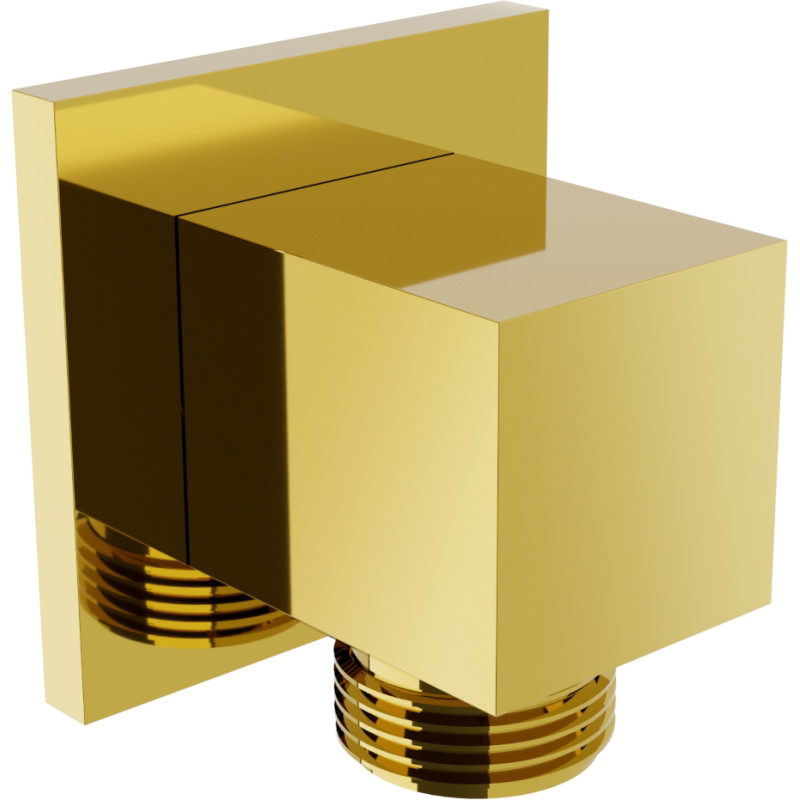 CUBE Угловой соединитель 1/2", золото