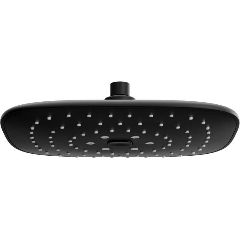 D-22 Прямоугольный душевой лейка 26x23 см, черный