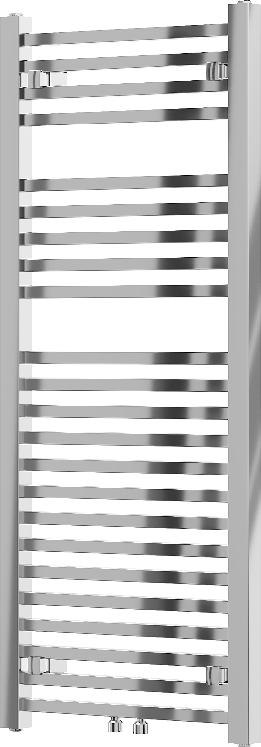 PLUTON Полотенцесушитель водяной 1200x500, 487 wat (23), хром